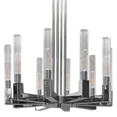 Люстра CANELLE Round Chandelier 10 Modern Chrome