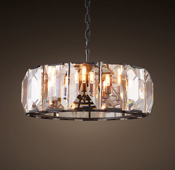 Люстра  Harlow Crystal Round Chandelier 6
