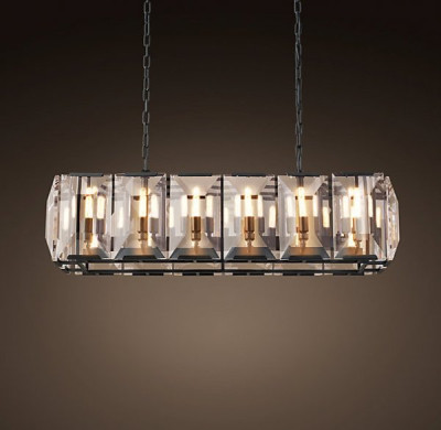 Люстра Harlow Crystal Square Chandelier 10
