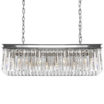 Люстра Odeon Chandelier Silver 90