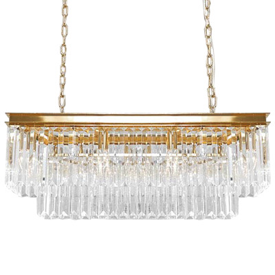 Люстра Odeon Chandelier Two Gold 90