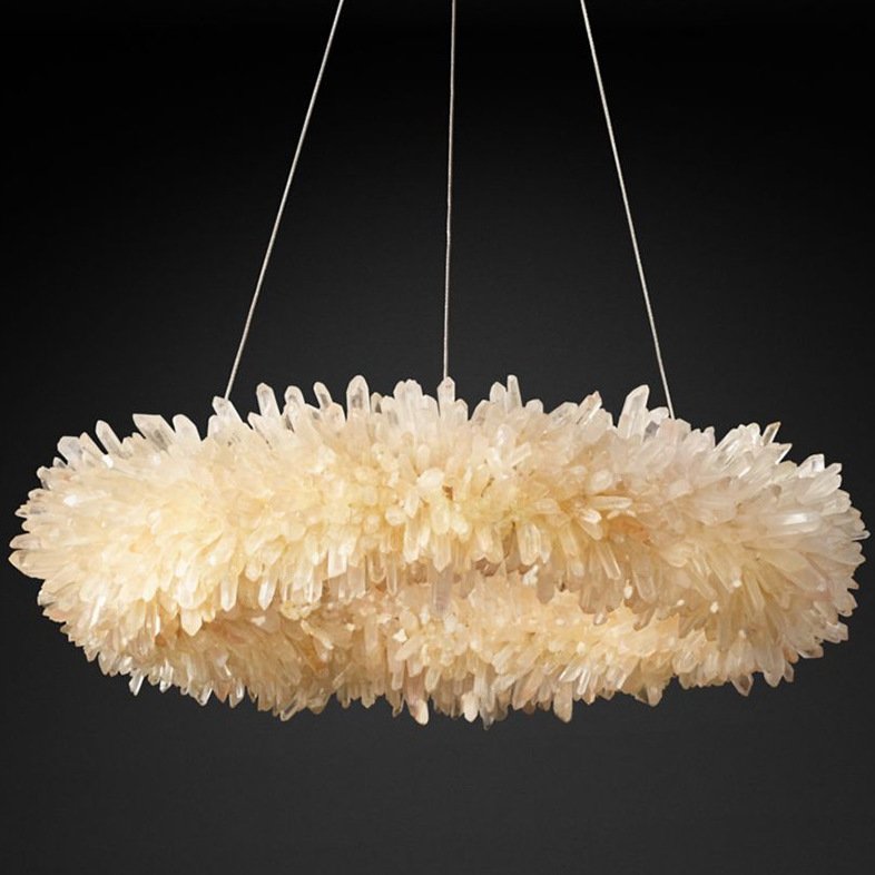 Люстра QUARTZ CRYSTAL Люстра из кристаллов кварца