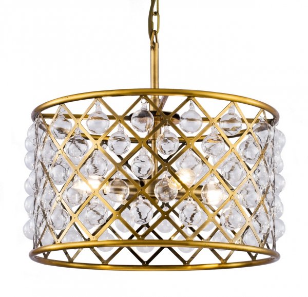 Люстра Spencer Hoop Chandelier 45 Brass