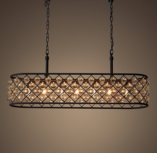 Люстра Spencer Rectangular Chandelier 100