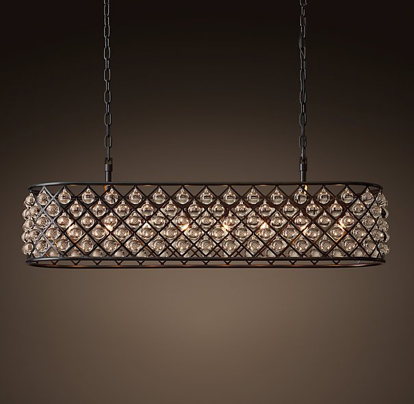 Люстра Spencer Rectangular Chandelier 120