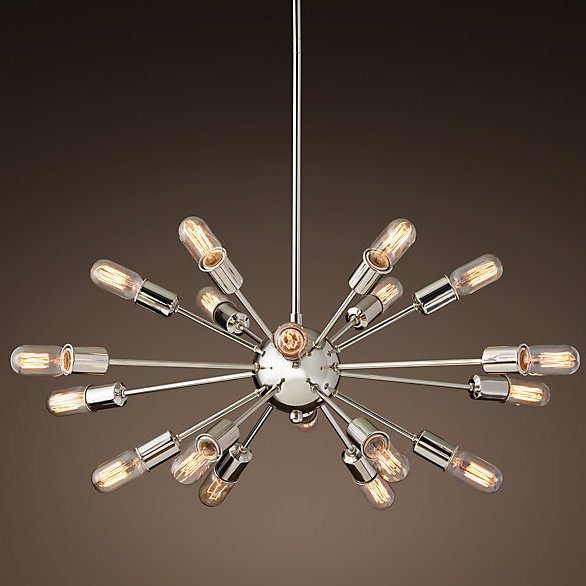 Люстра SPUTNIK Polished Nickel