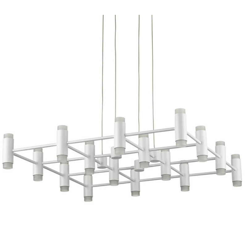 Люстра Rigor & Conciseness Lighting Round Plafond White