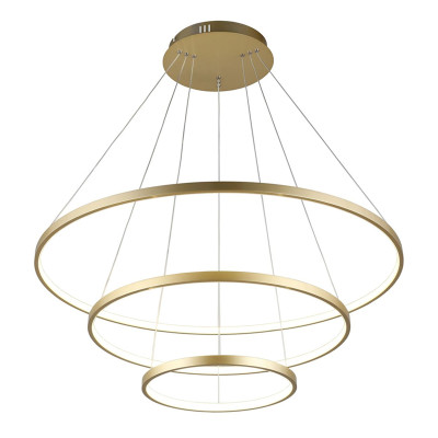 Люстра Ring Horizontal Trio Gold