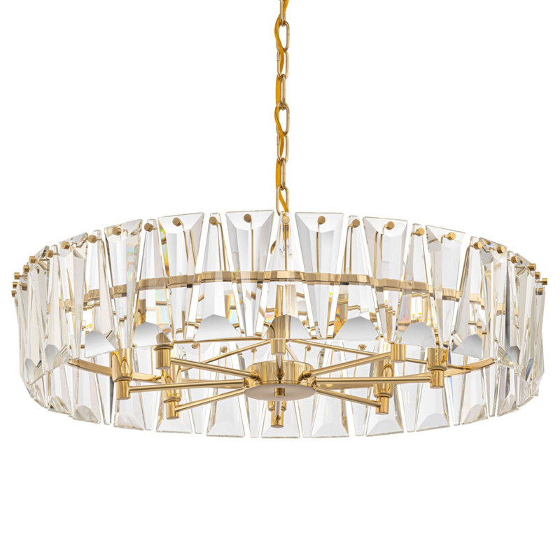 Люстра Ruby Crystal Chandelier Gold 75