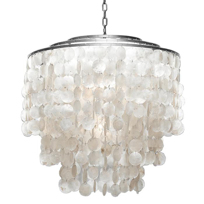 Люстра SHELL Chandelier 65 Серебро
