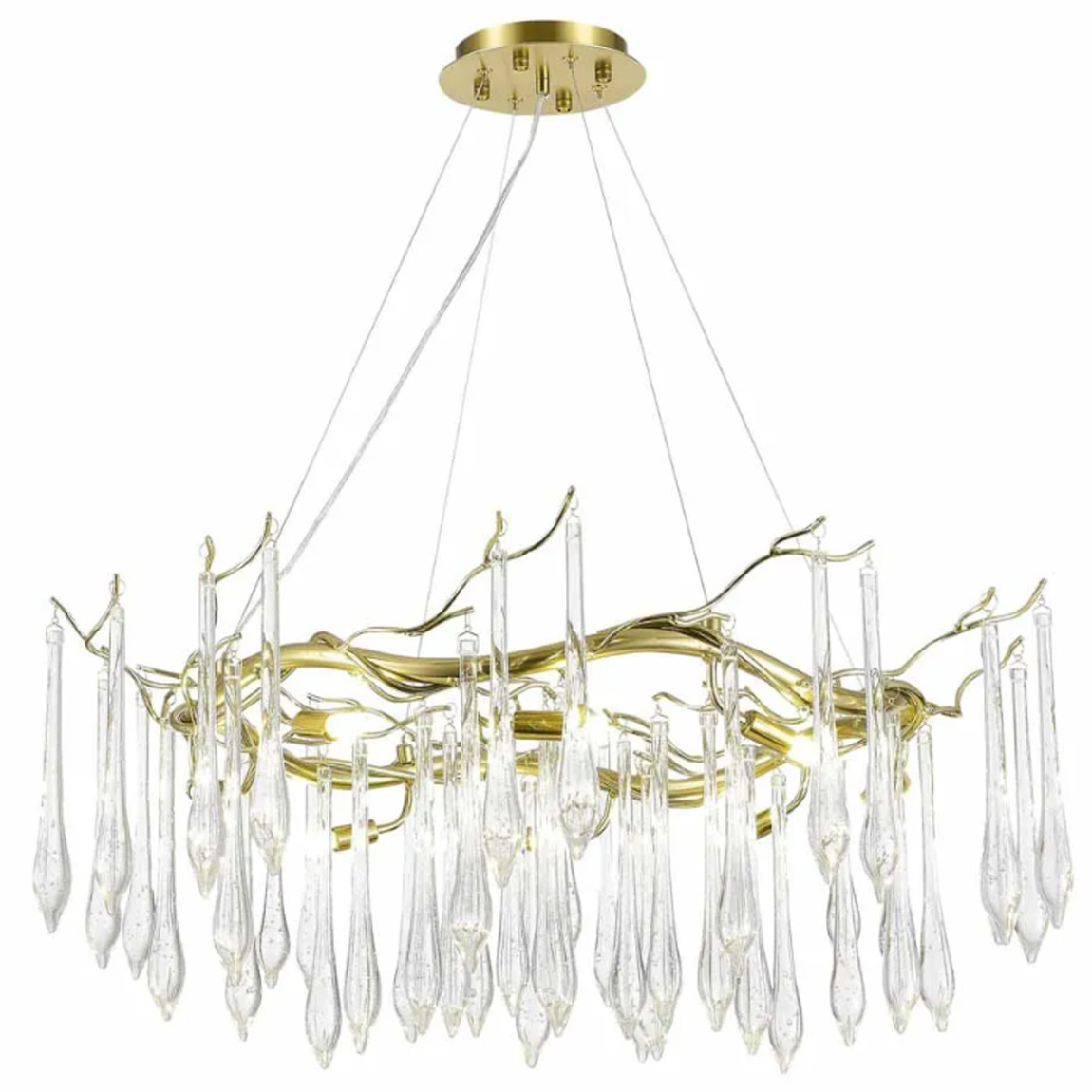 Люстра TEARDROPS Crystal Rain 80 см