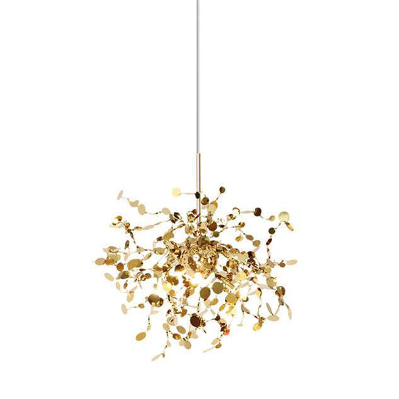 Люстра Terzani Argent Suspension Gold Pendant lamp 50