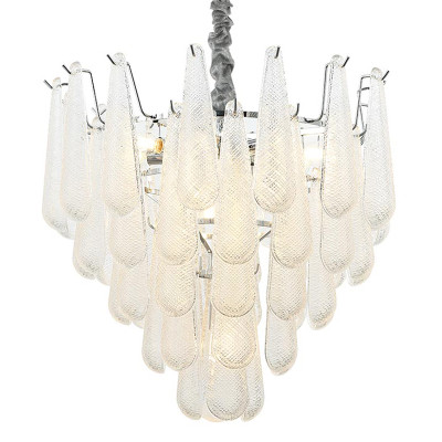 Люстра Textured Glass Drops Chandelier 13