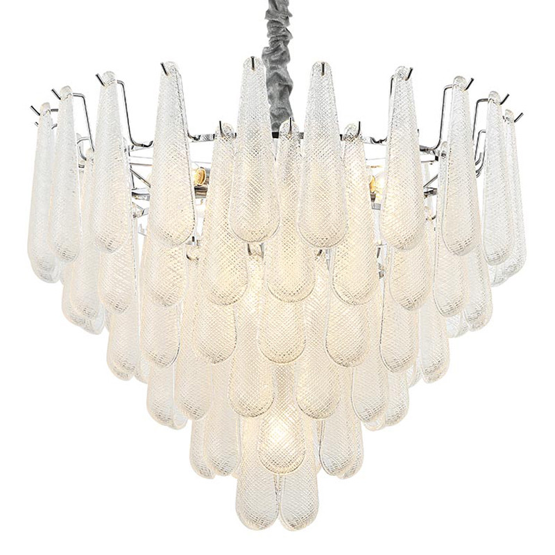 Люстра Textured Glass Drops Chandelier 19