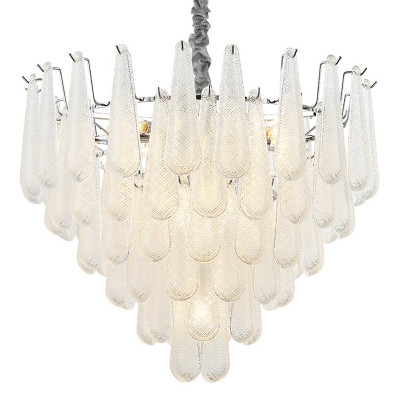 Люстра Textured Glass Drops Chandelier 19