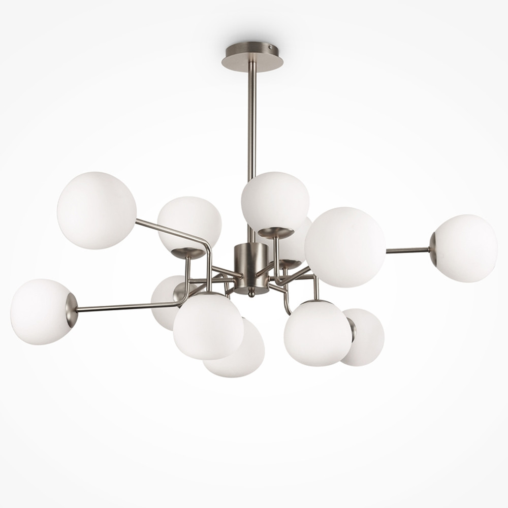 Люстра Tiepolo Ball Chandelier Nickel 12