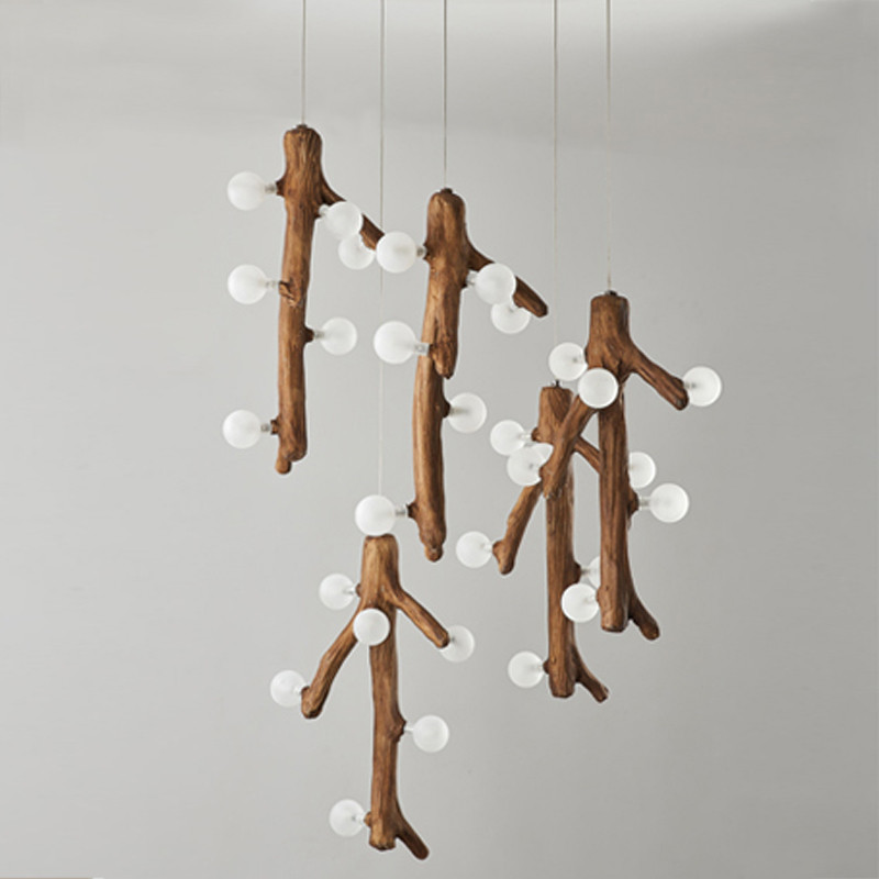 Люстра Tree branch Circle Chandelier