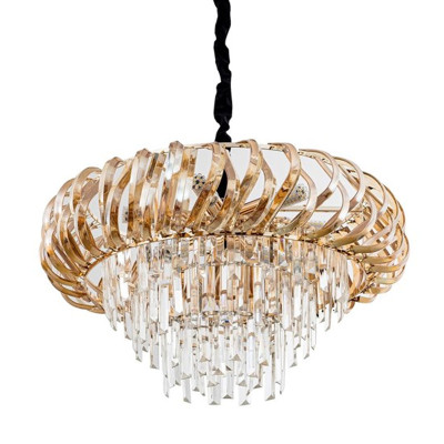 Люстра Vortices с Хрустальным Плафоном