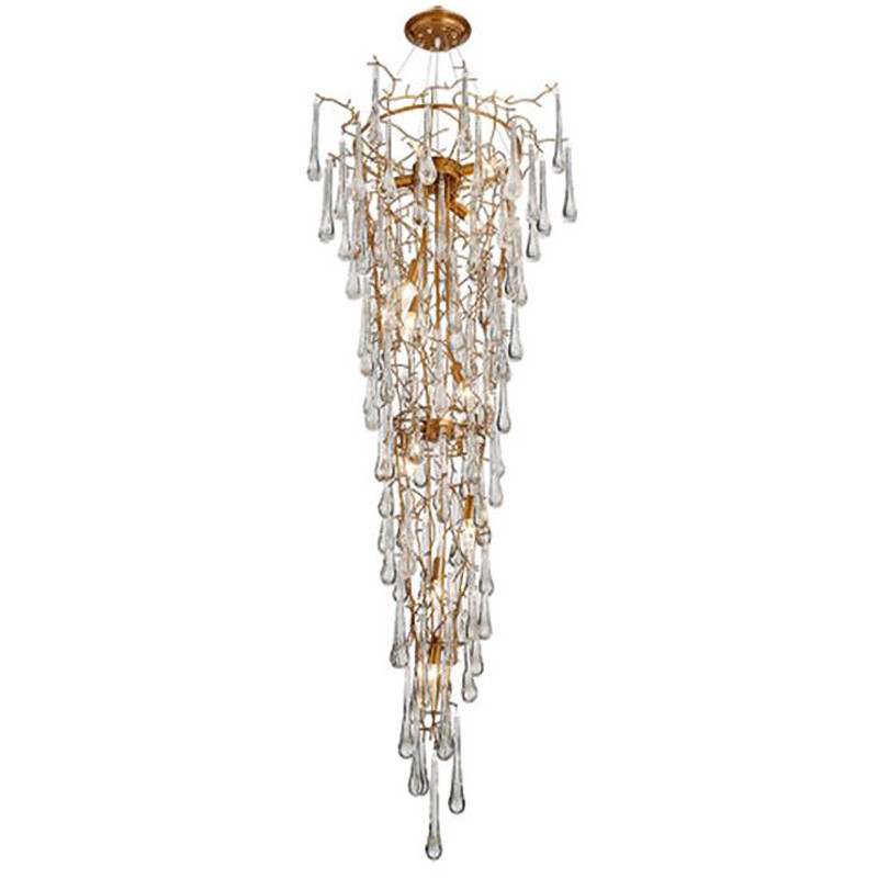 Люстра Waterfall Chandelier Crystal Drops