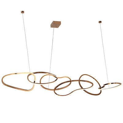 Люстра Wavy Ring Connection Gold