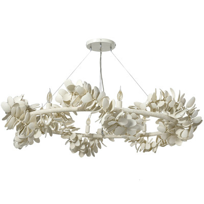 Люстра White Bionic Petals Flo Ring Chandelier