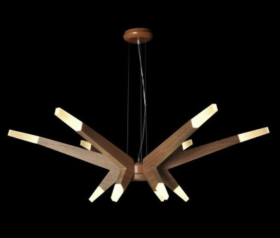 Люстра Wooden Glowworm Star