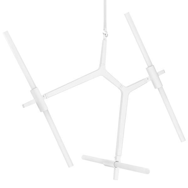 Люстра Агнес Chandelier White 6