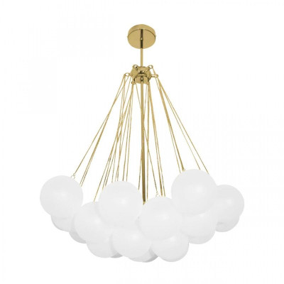 Люстра Белые Шары Apparatus Studio CLOUD Gold диаметр 60 см