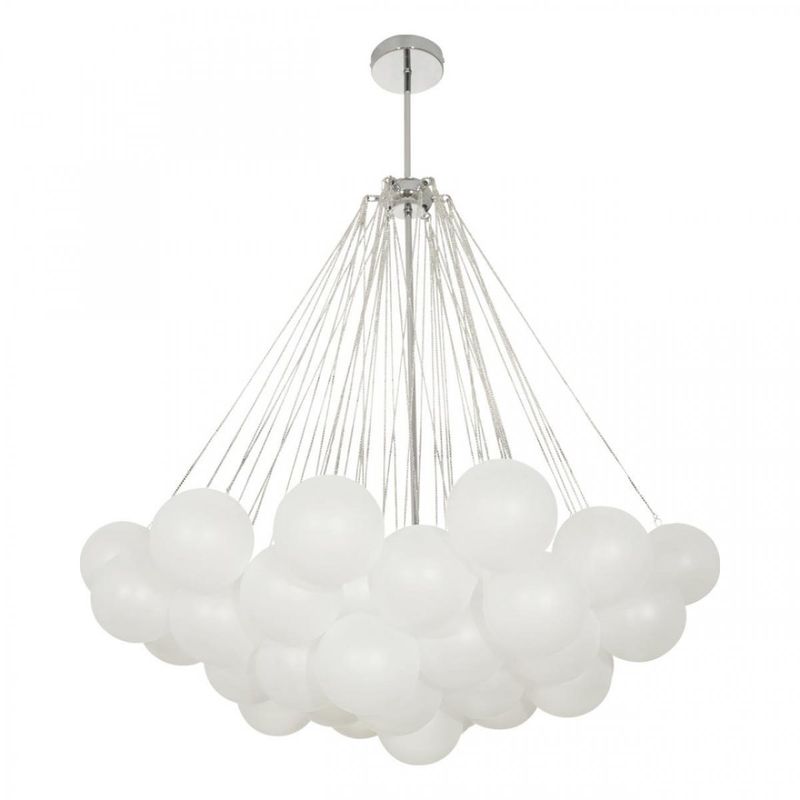 Люстра Белые Шары Apparatus Studio CLOUD Silver диаметр 100 см