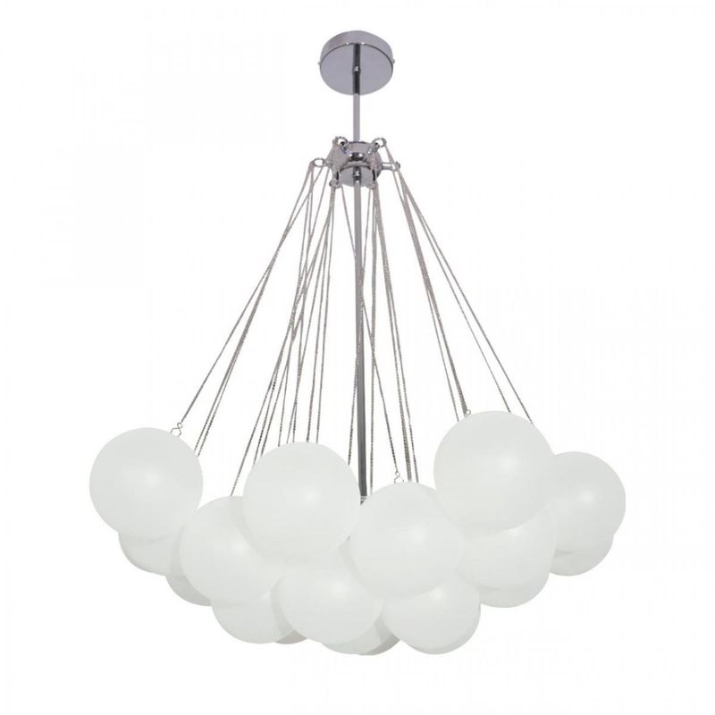 Люстра Белые Шары Apparatus Studio CLOUD Silver диаметр 60 см