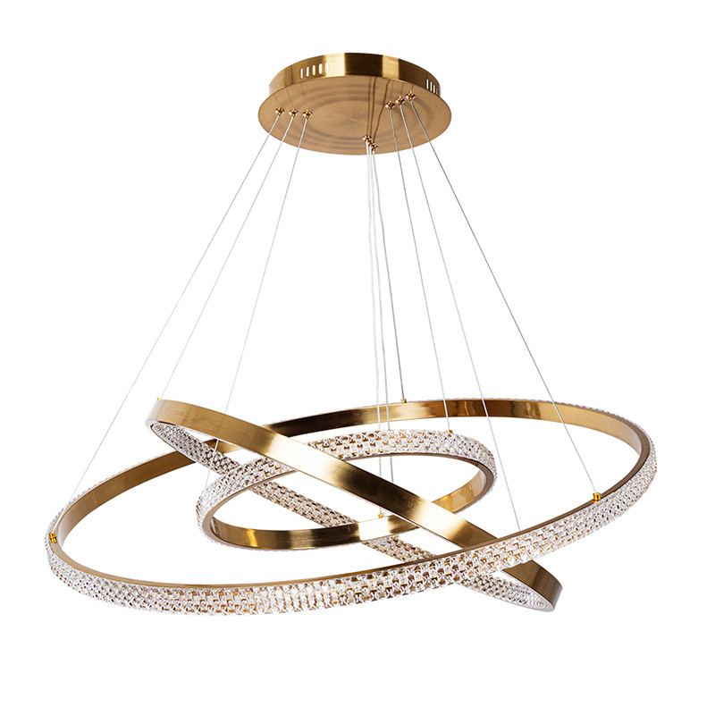 Люстра дизайнерская Gold Rings of Venus