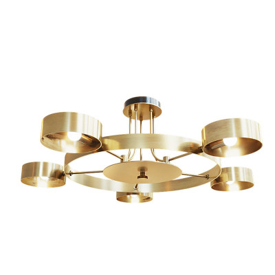 Люстра Дизайнерская Круглая Caskets 5 ламп