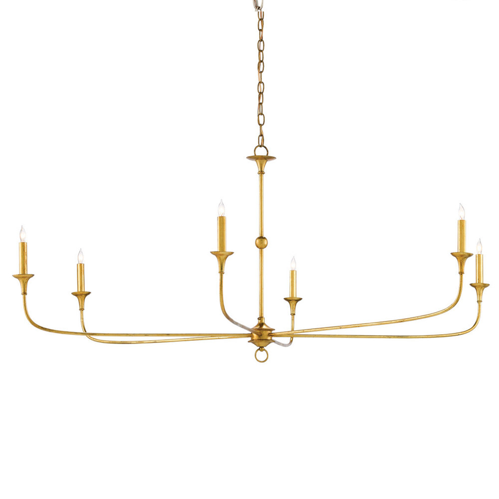 Люстра золотая Smoothness of Golden Lines