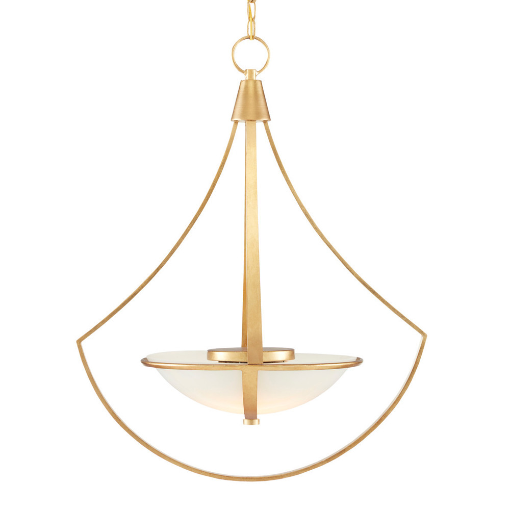 Люстра золотая светодиодная Graduated Bell