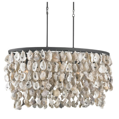 Люстра из натуральных ракушек Stillwater Oval Chandelier