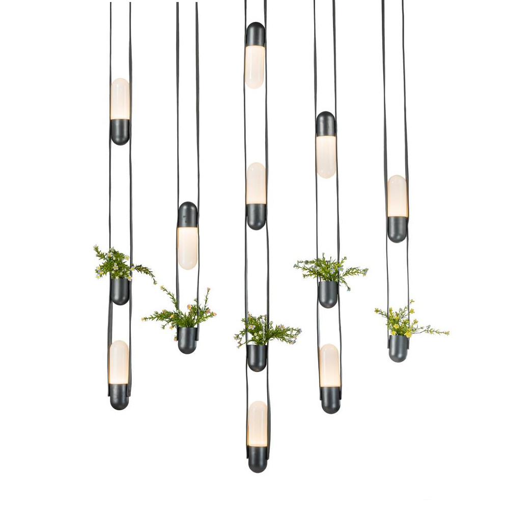 Люстра каскадная с 9-ю светодиодными лампами Generosity