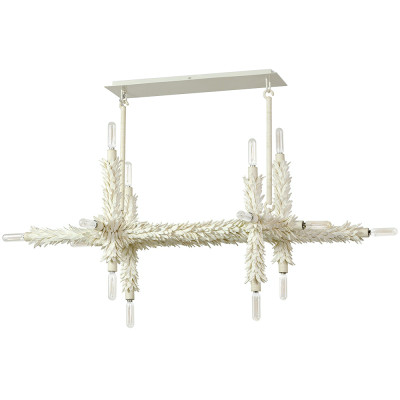 Люстра линейная White Bionic Petals Harmony Linear Chandelier