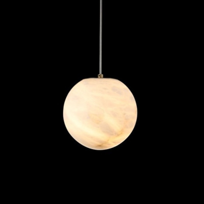 Люстра подвесная с сферическими плафономи из натурального камня Glowing Spheres
