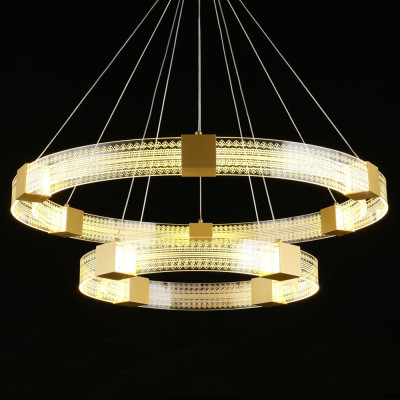 Люстра подвесная светодиодная Apolon Gold