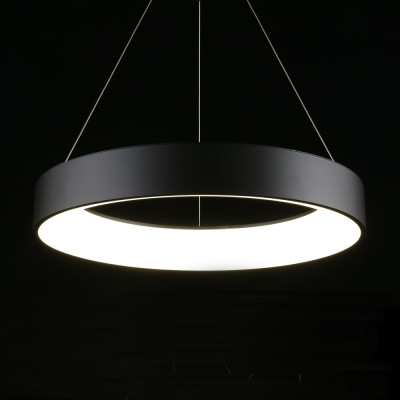 Люстра подвесная светодиодная Black Circle