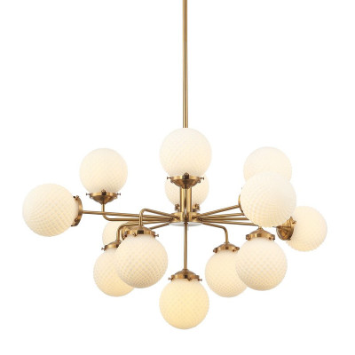 Люстра с Белыми Плафонами Bridge