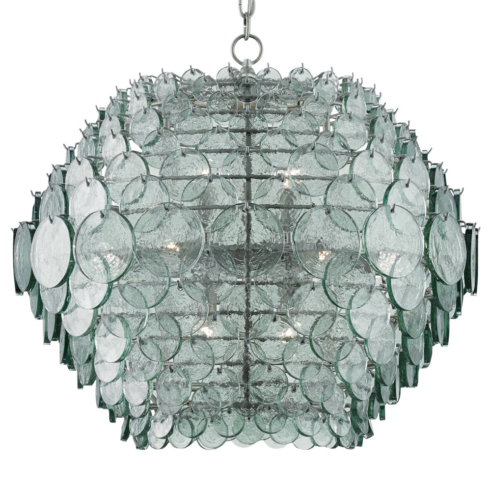 Люстра с каскадом из круглых декоративных элементов Basket of Light Harmony of Light