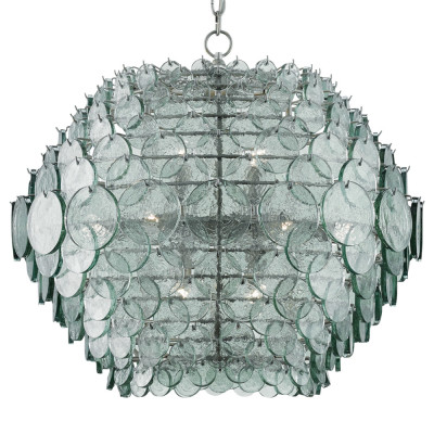 Люстра с каскадом из круглых декоративных элементов Basket of Light Harmony of Light