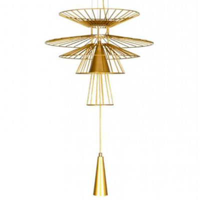 Люстра с металлическим плафоном Shade Metal Chandelier 70 см