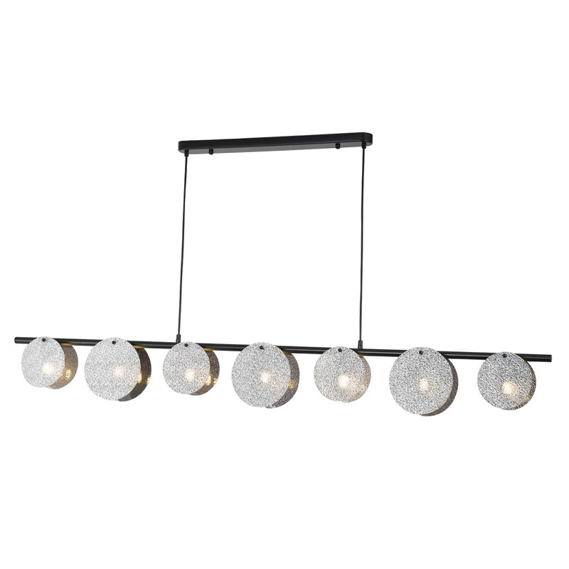 Люстра с плафонами из стекла Кракле Nimbus Lamp