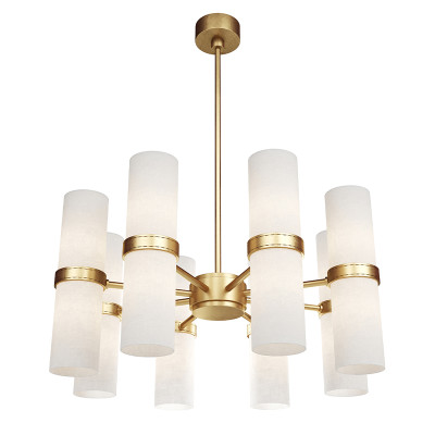 Люстра с плафонами из текстиля Carousel