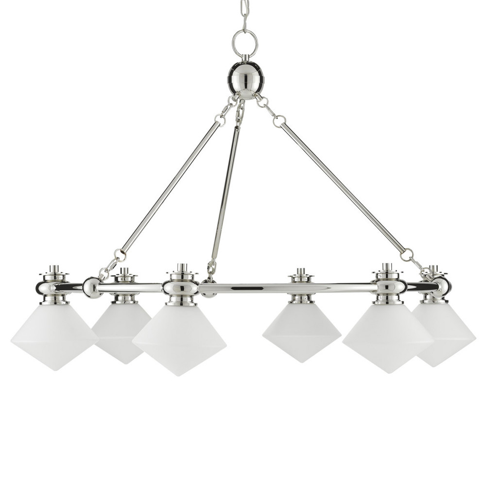 Люстра с ромбовидными плафонами Pointed Diamond Shade