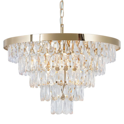 Люстра с хрустальным декором LUNET 55 см