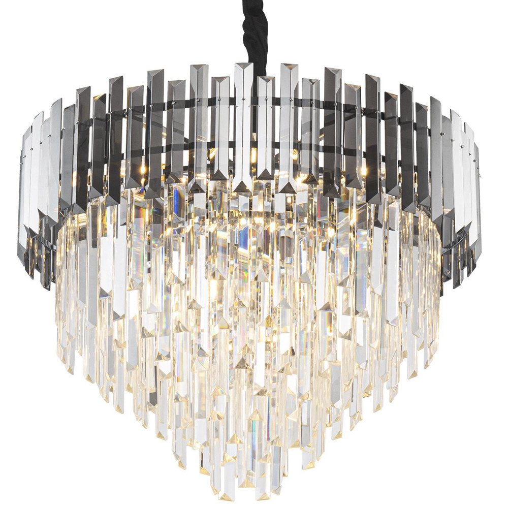 Люстра с хрустальным декором Luxxu Crystal Chrome Chandelier