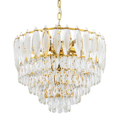 Люстра Сhampagne с Хрустальным Плафоном